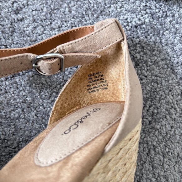 Style & Co. Women's 10W Beige Beige / Nude Espadrille Wedge Sandals NIB - Picture 14 of 14